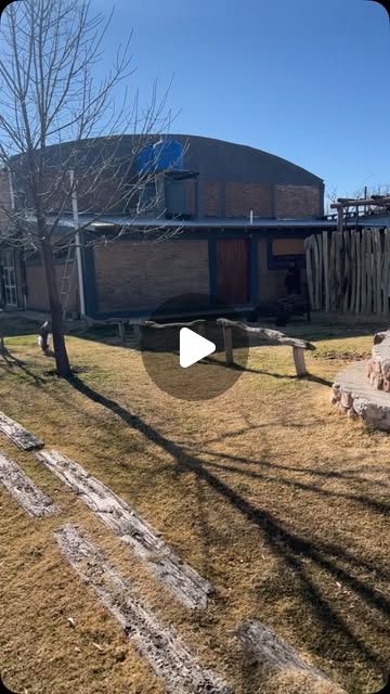 Exterior de una unidad de Cabañas La Sarita