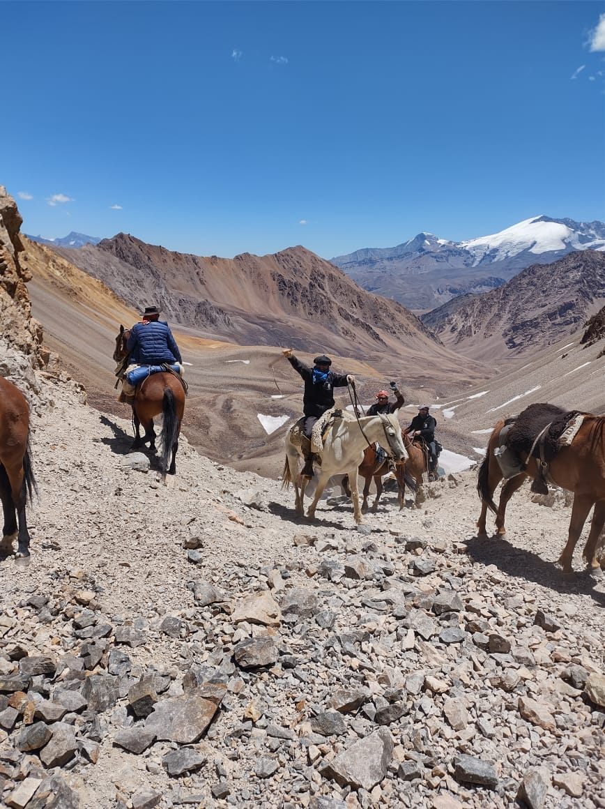 Travesía cordillerana de Cabalgatas.ar 2