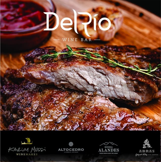 Propuesta gastronómica de Del Río Wine Bar