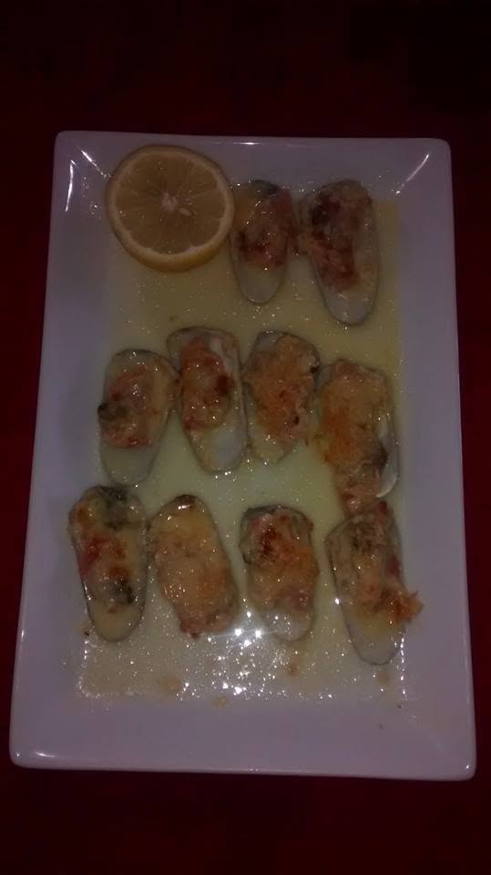 Mejillones gratinados de Ilo Restaurante